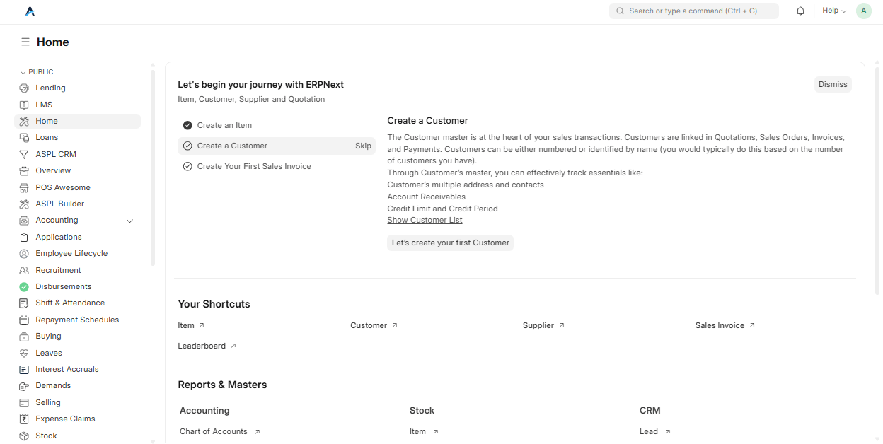 Frappe Framework Customization