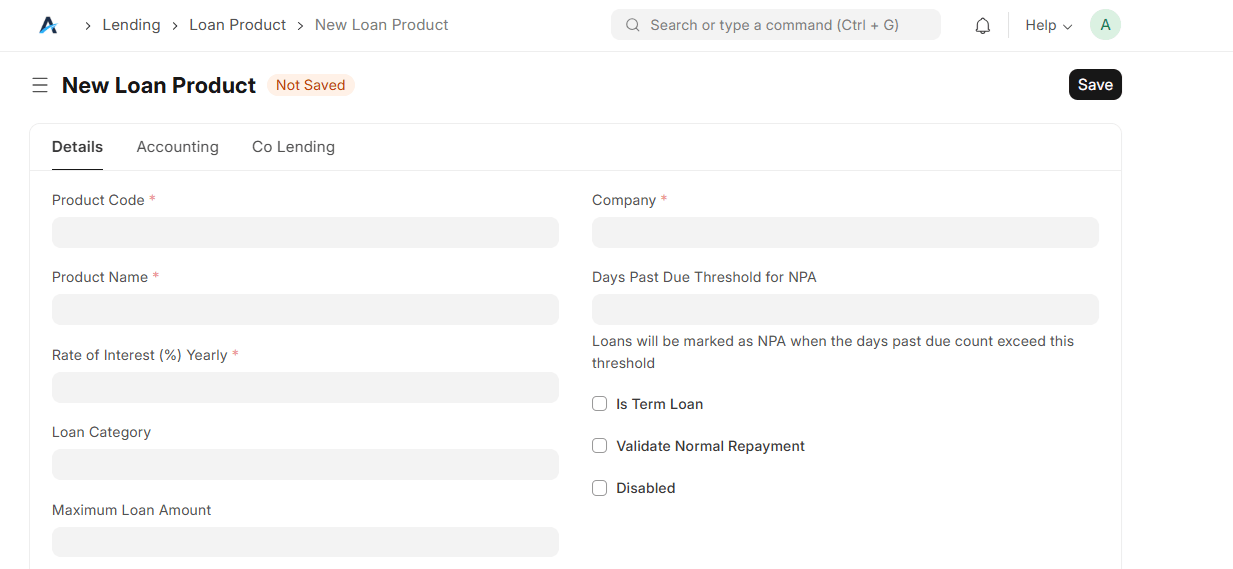 Frappe Lending System Customization & Development