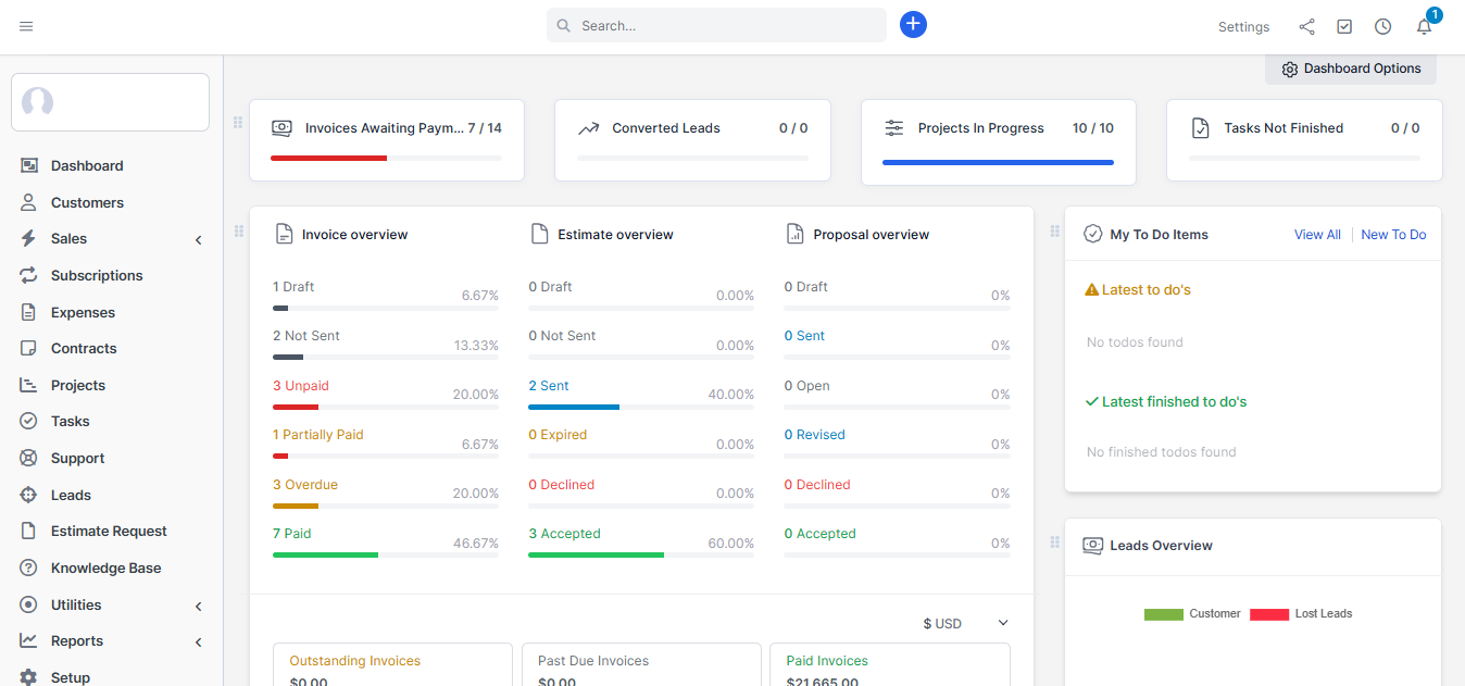 Perfex CRM Developers for Hire
