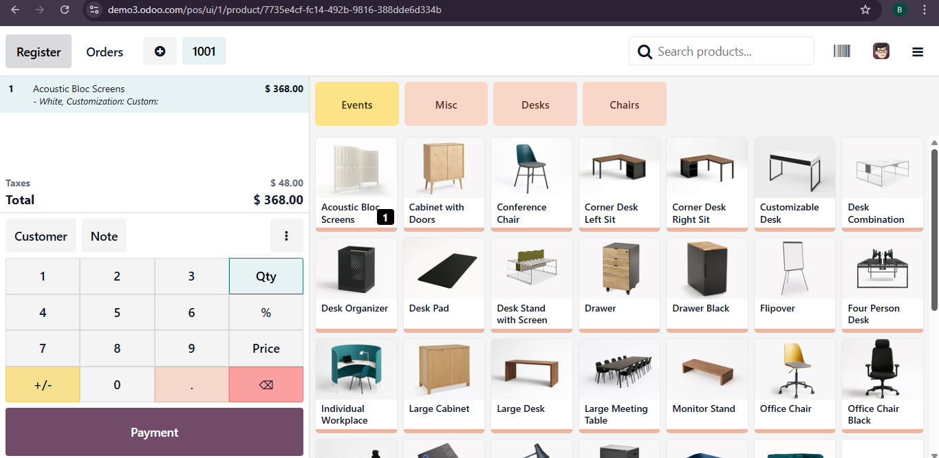Odoo Custom POS Apps