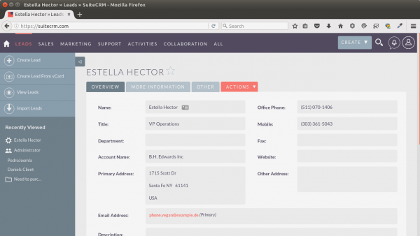 Suite CRM Customization Services